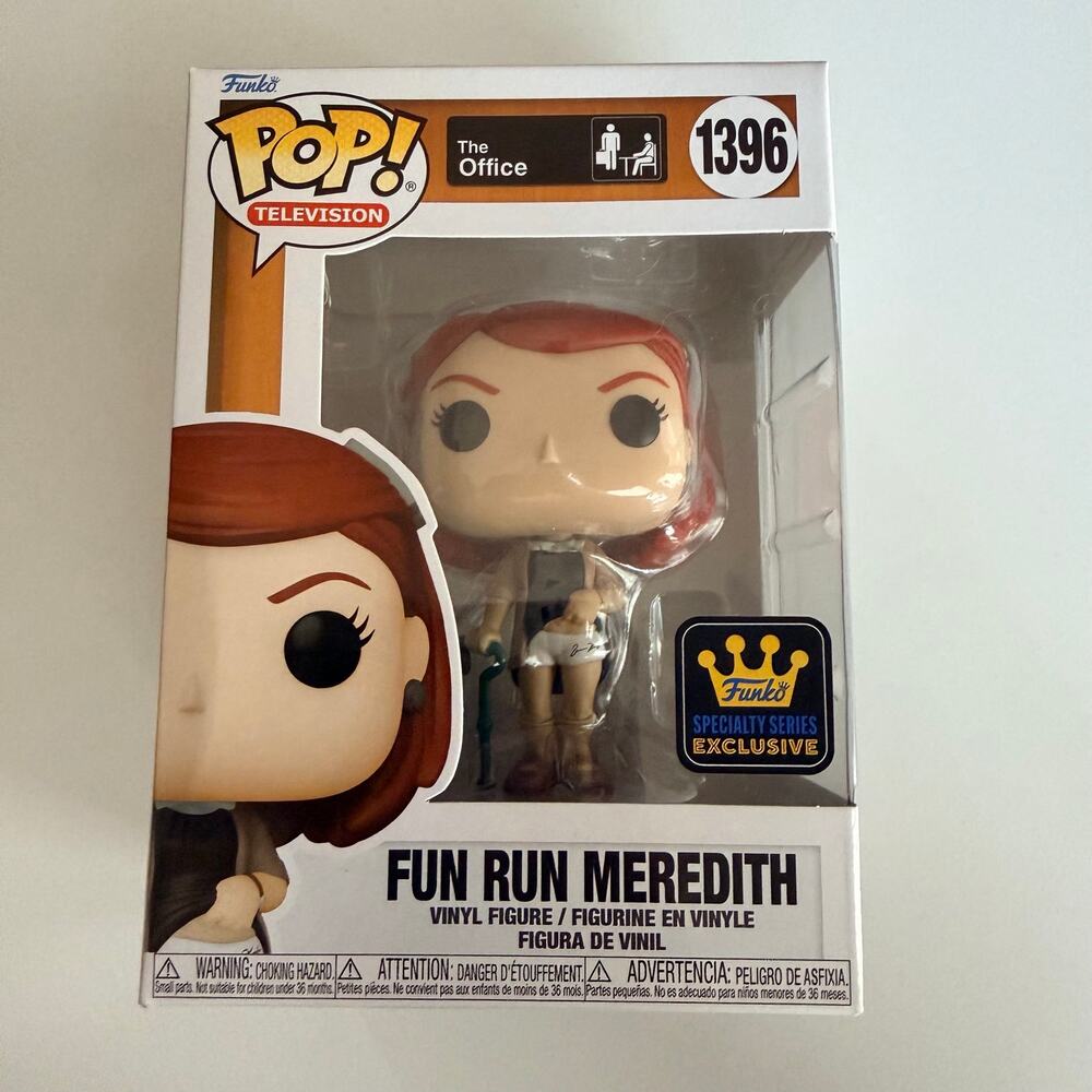 Funko Pop! Vinyl: Fun Run Meredith The Office #1396 Specialty Series Exclusive